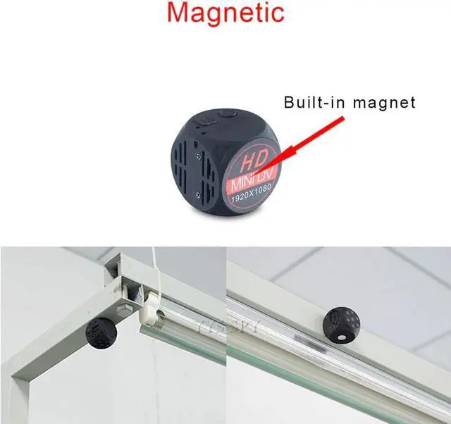 Alt view image 3 of 5 - HD 1080P Mini Camera Secret Night Vision CCTV Camcorder Small DVR Video Motion Bike Pocket Micro Cam Support Hidden TF Card