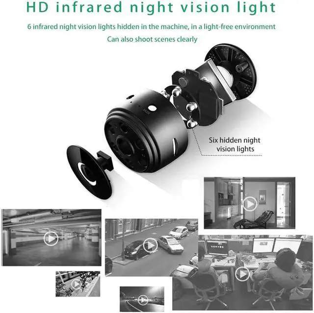 Alt view image 3 of 5 - 1080P A9 Mini Camera Wifi Wireless Action Smart Home Security Camera P2P Micro Camcorder Video Recorder Remote Casa Inteligent