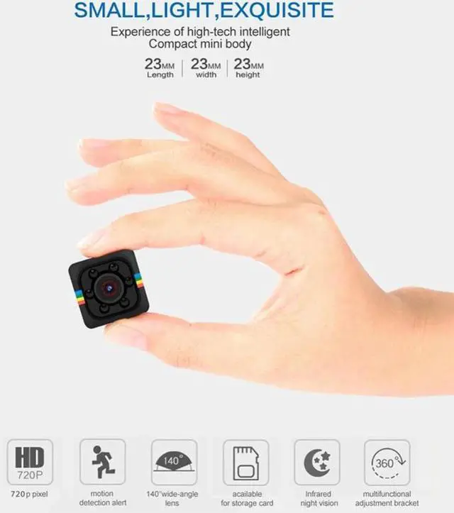 Alt view image 4 of 5 - Mini Camera 960P Sensor Night Vision Camcorder Motion DVR Micro Camera Sport DV  Video small Camera cam SQ 11