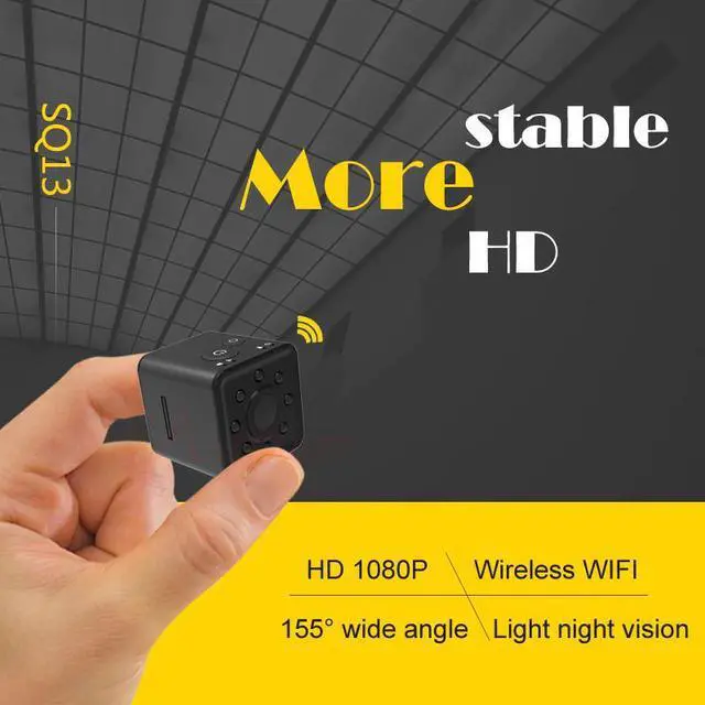 Alt view image 5 of 5 - mini Camera HD 1080P SQ13 WIFI DVR Infrared Motion Detection Camera Video recorder Sport Surveillance camera pk sq11 sq23