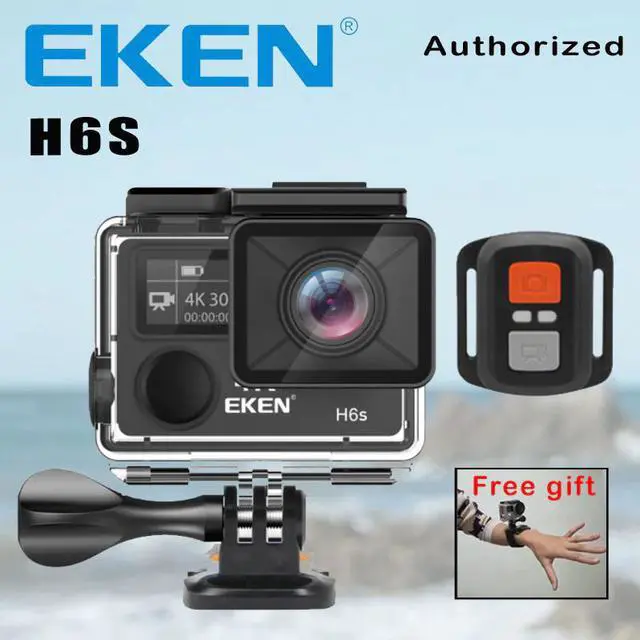 Main image of Action Camera Deportiva  H6S Ultra HD 4K WiFi EIS Electronic Image Stabilization Go Waterproof 1080P Pro Sport DV Camera