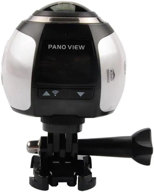 Alt view image 4 of 5 - Mini 360 Video Camera V1 Action Camera Dual Image Stabilization Mini Panorama Camera 360 Degree Sport Driving VR Camera