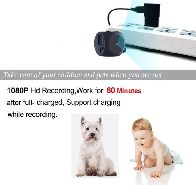 Alt view image 5 of 5 - Camera Secret Cam 1080P Full HD Night Vision Motion Detection Small Portable Sport DV video Camcorder support hidden TFcard