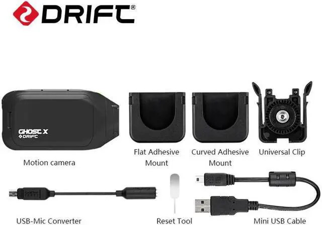 Alt view image 5 of 5 - Ghost X Sports Action Camera 1080P HD Body Cam Outdoor Drop Camera WiFi Helmet Action DVR Kamera App Control