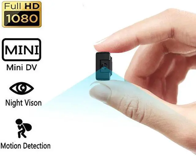 Main image of 6 Night Vision Lights 1080P HD Mini Camera Webcam Motion Detection Wide Angle Video Audio Car Recorder Sport Action Micro Cam