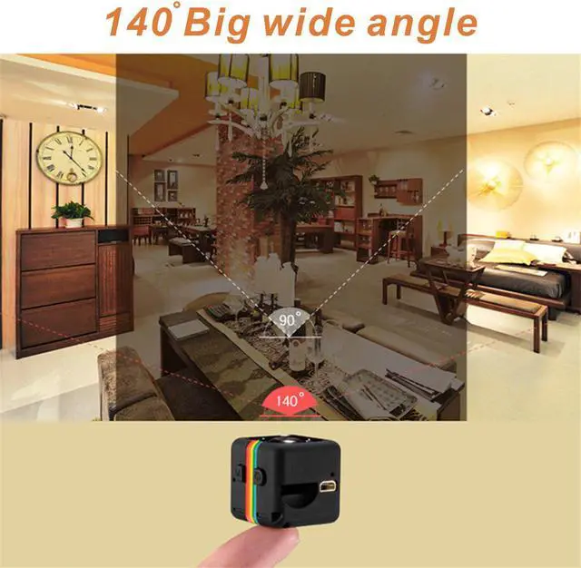 Alt view image 4 of 5 - Camera IP Camera Micro cam 1080P HD Pixels WebCam Sensor Night Vision DV Record Video Motion Sport Small CMOS Camcorder