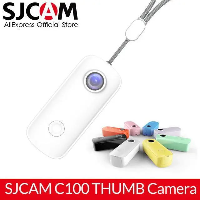 Main image of C100 Mini Thumb Camera 1080P 30FPS H.265 12MP NTK96672 2.4GHz WiFi 30M Waterproof Action Sports DV Camera Webcam