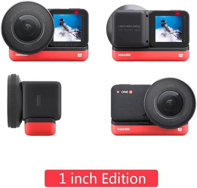 Alt view image 4 of 5 - In Stock 360 ONE R 5.7K 360 lens Mod/4K wide angle/Sport Action Camera