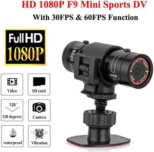 Alt view image 6 of 7 - Bike Camera Full HD 1080P Mini Sports DV Camera Bike  Helmet Action DVR Video Cam For Outdoor Sports