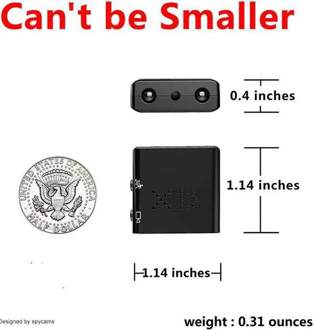 Alt view image 3 of 5 - Camera Smallest 1080P HD Camcorder Infrared Night Vision Micro Cam Motion Detection Sport DV oculto Security Camera PK SQ11