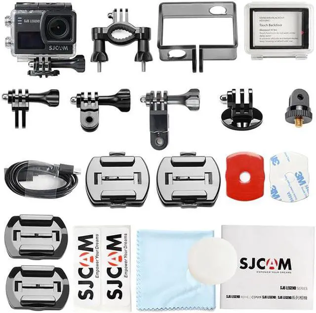 Alt view image 3 of 5 - SJ6 Legend Gyro Action Helmet Sports DV Camera Waterproof 4K NTK96660 2.0" Touch Screen Sport Video DVR