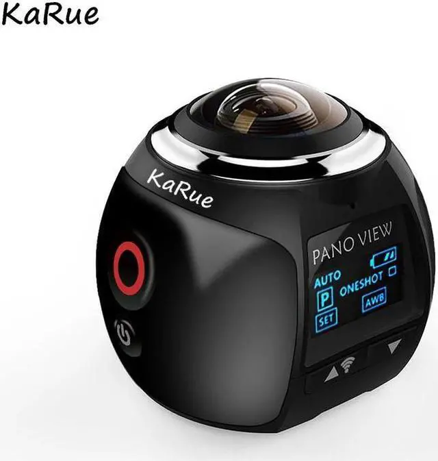 Alt view image 5 of 5 - 4K Camara 360 Degrees Panoramic Lens Sport Camera Professional Camera HD 0.96'' Wifi Photo Camera HD Action Camera