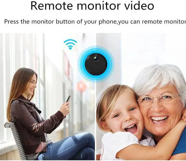 Alt view image 5 of 5 - Mini Wifi Sport Camera Full HD 1080P IP Micro Cam Night Vision Digital DV DVR Video Motion Sensor Small Body Camcorder