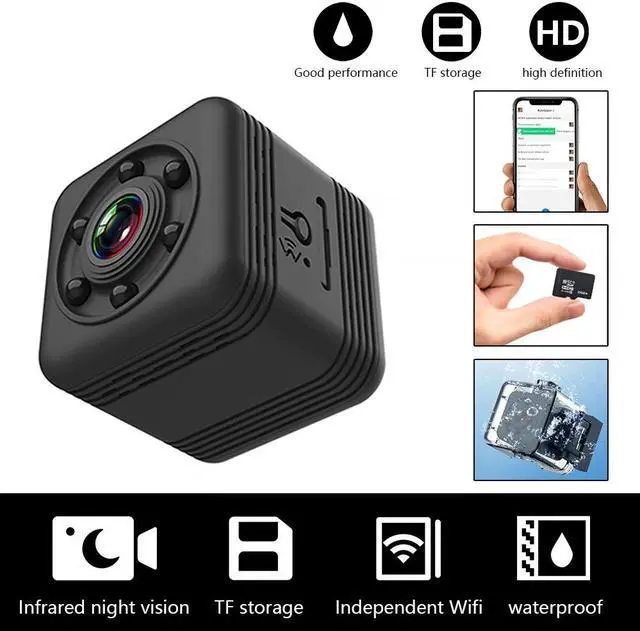 Alt view image 2 of 5 - Mini Camera Wifi Sensor 1080 HD Micro Cam Camcorder Night Vision Sport DV Motion DVR Camera Waterproof Video Micro Cameras