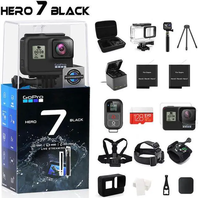 Main image of HERO 7 Black Waterproof Action Camera with Touch Screen Sports Cam  HERO 7 12MP Photos Live Streaming Stabilization