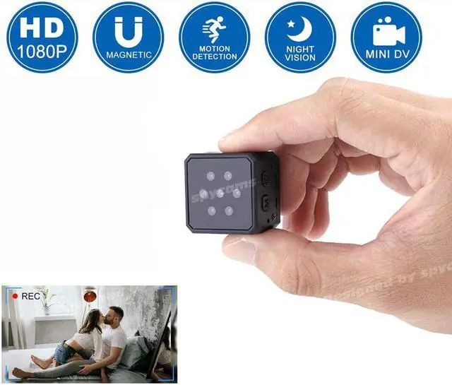 Main image of 1080P Mini Camera Portable sport DV Small Nanny Cam Security Surveillance Cam with hidden Night Vision and Motion Detection