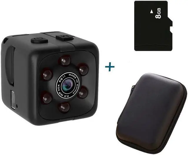 Alt view image 2 of 7 - 1080P IP P2P Wifi Mini Camera Security Camera Infrared Night Vision Wireless Surveillance Camera CCTV Baby Monitor Sport Cam
