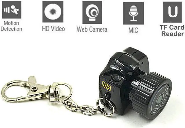 Alt view image 7 of 7 - 2018 Brand Invisible Mini Camera Cam Micro Secret HD Sport Camcorder Micro Digital Smallest Candid Nanny Outdoor Nanny Espia