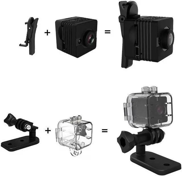 Alt view image 3 of 5 - Waterproof 1080P HD Mini Camera Cam Full Color Micro Espia DVR Flexible with Motion Sensor Secret Camcorder Sport Action