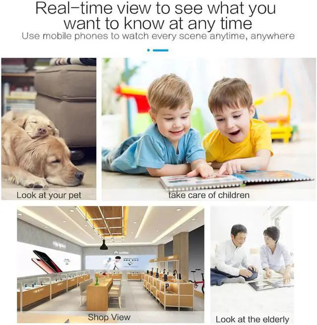 Alt view image 5 of 5 - Mini Camcorder 1080P Portable DV Camera WiFi IP Camera Remote Monitor Night Vision Wireless Home Camera Audio Sport Cam