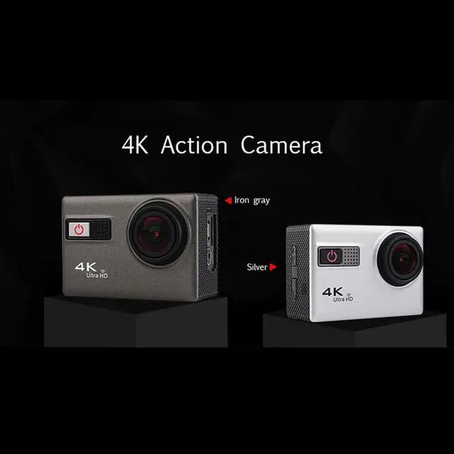 Alt view image 2 of 5 - F68/F68R Action Camera 4K Ultra HD Wifi 2.0-inch Waterproof Sport Camera with 170 Wide Angle Lens Sensor Novatek 96660
