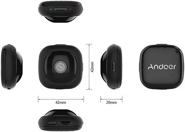 Alt view image 2 of 5 - G1 Super Mini Camera Wifi Full HD Pocket Camera 1080P Action Camera Handheld 8MP Wide Angle Auto Selfie W/APP Remote