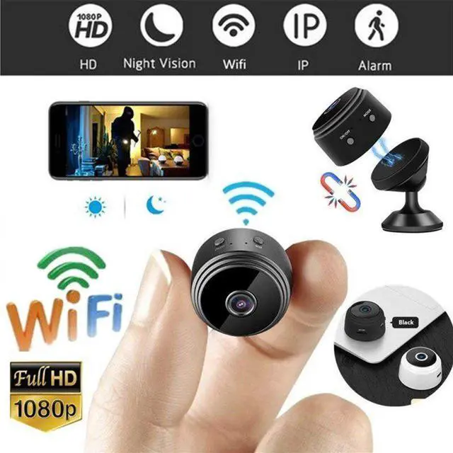Alt view image 2 of 5 - camera Wifi 2.4G Wireless 1080P HD Night Vision action Camera smart home Security APP Remote Monitor