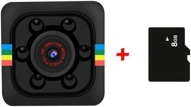 Alt view image 3 of 7 - 1080P IP P2P Wifi Mini Camera Security Camera Infrared Night Vision Wireless Surveillance Camera CCTV Baby Monitor Sport Cam