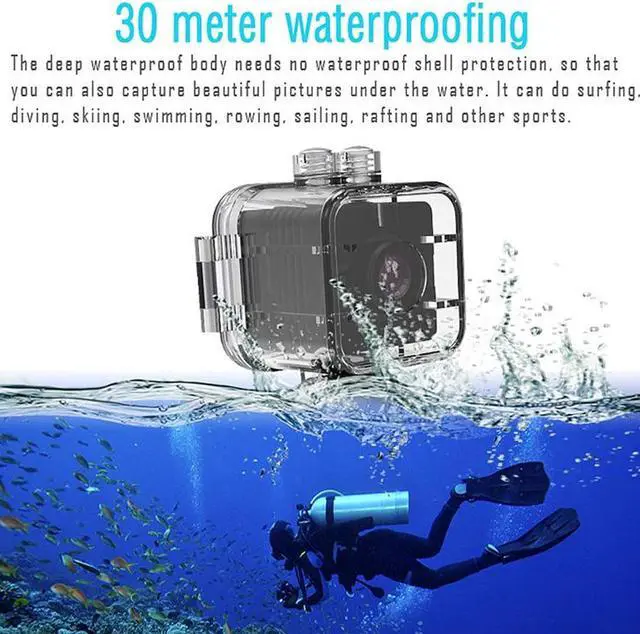 Alt view image 4 of 5 - 1080P SQ12 Mini Cam Full HD Night Vision Micro Camera SQ 12 DV Camcorder Motion DVR Sport Video Small Camera Recorder Waterproof