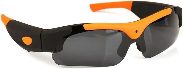 Alt view image 7 of 7 - HD 1080P Wearable Camera Eyewear Camcorder Wide Angle lens Webcam Sport Sunglasses Vidicon Video Voice Recording Camera