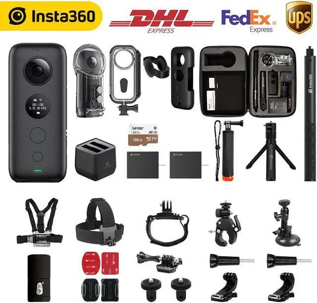 Main image of 360 ONE X Action Camera VR 360 Panoramic Camera For iPhone and Android 5.7K Video 18MP Photo Invisible Selfie Stick