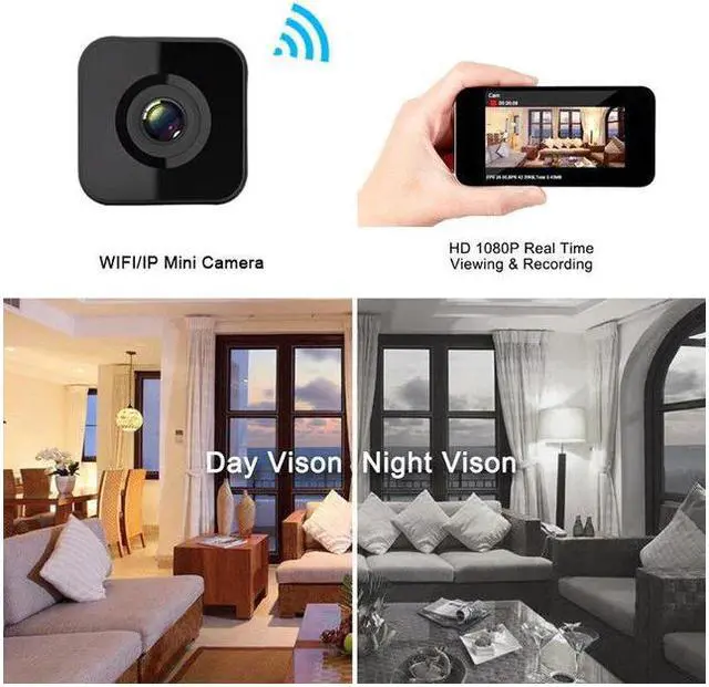Alt view image 4 of 5 - Mini Camera HD 1080P Wireless IP wifi Camera DVR Camcorder Sport Video Recorder infrared Night Vision Motion Detection Cam