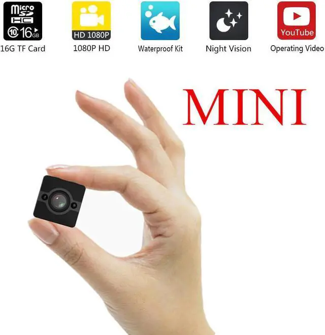 Main image of HD Mini camera 1080P small camera Wide Angle Waterproof cam Camcorder DV Mini video Sport Night Visio camera micro SQ 12
