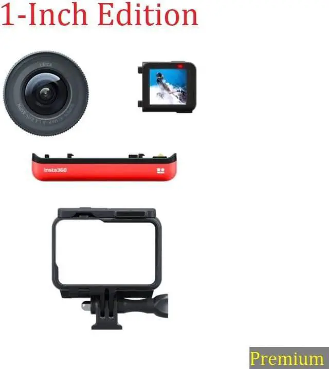 Alt view image 4 of 5 - 360 ONE R Action Camera  360 5.7K 360 4K 1-Inch Wide Angle Waterproof Video Camera 2020 NEW