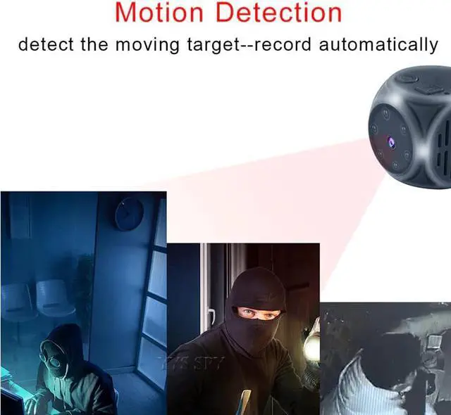 Alt view image 5 of 5 - HD 1080P Mini Camera Secret Night Vision CCTV Camcorder Small DVR Video Motion Bike Pocket Micro Cam Support Hidden TF Card