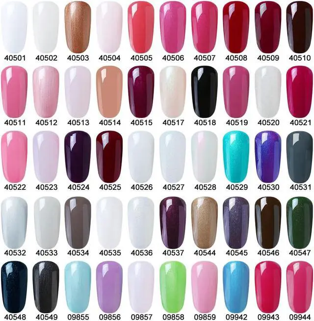 Alt view image 2 of 5 - 99 Gel Nail Polish Pure Color Semi Permanent Base top Need UV LED lamp For Manicure Varnish Paint Hybrid Nail Gel 79 Colors