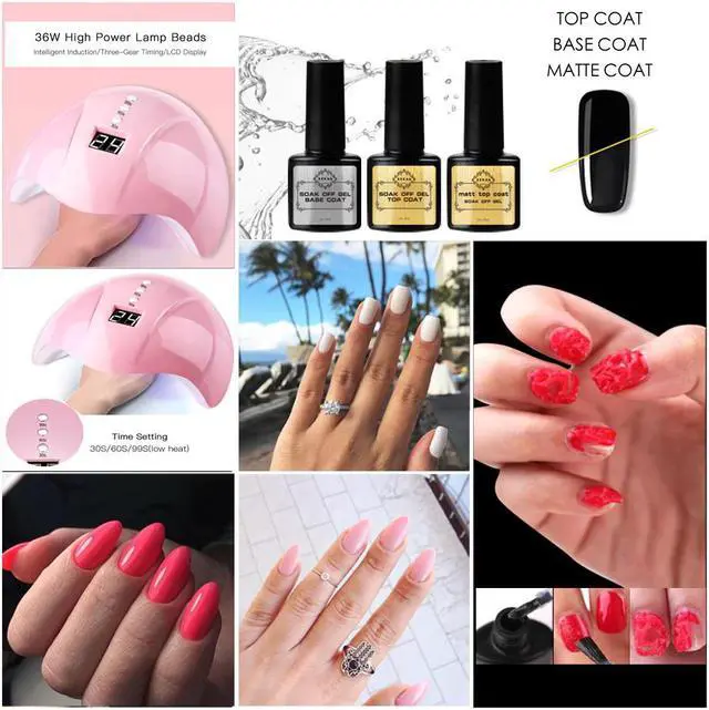 Alt view image 3 of 7 - 3 IN 1 Multifunctional Manicure Machine UV Lamp For Nail Dryer Nail Vacuum With Filter 35000RPM Nail Drill Nail Art Equipment