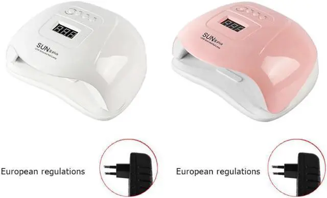 Alt view image 4 of 5 - 120W Professional Nail Lamp  LED UV Light Timer Glue Dryer Manicure EU Plug for Nail Gel Polish led Nail Light Dryer UV Lamp