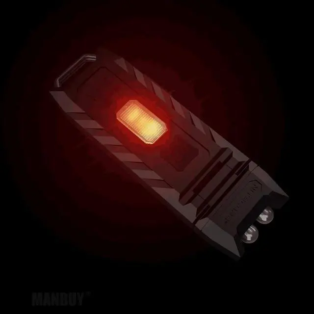 Alt view image 3 of 5 - Topsale THUMB LEO Rechargeable High Performance White+ Red+UV Light LED Handy Versatile Tiltable Worklight Outdoor Camp