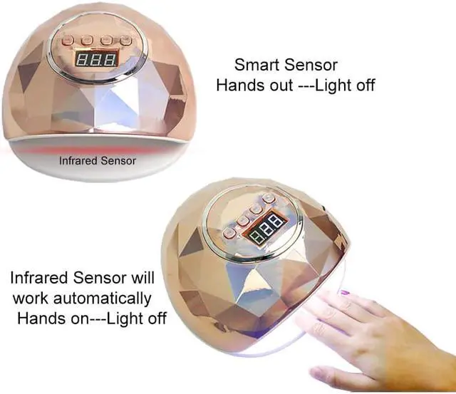 Alt view image 4 of 5 - arrival Colorful 48W SUNONE Professional LED UV Nail Lamp for nail gel polish led Nail Light Nail Dryer UV Lamp