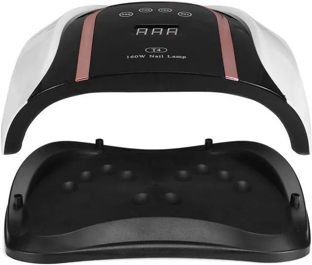 Alt view image 5 of 5 - 160W LED Nail Lamp Nail Dryer 54 UV LEDs Lamp Nail Dryer For All Gels Polish Sun Light Timer 10/30/60/99s Auto Sensor Nail Dryer
