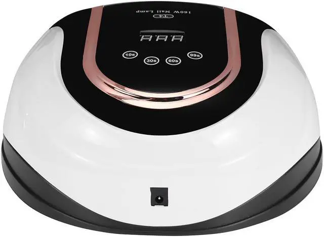 Alt view image 4 of 5 - 160W LED Nail Lamp Nail Dryer 54 UV LEDs Lamp Nail Dryer For All Gels Polish Sun Light Timer 10/30/60/99s Auto Sensor Nail Dryer