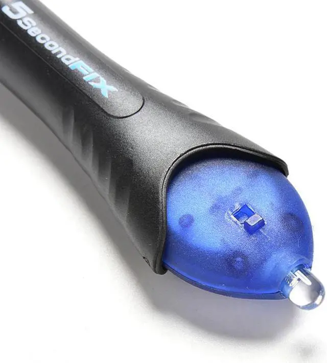 Alt view image 4 of 5 - 5 Second Quick Fix Liquid Glue Pen Uv Light Repair Tool With Glue Super Powered Liquid Plastic Welding Compound Office Supplies