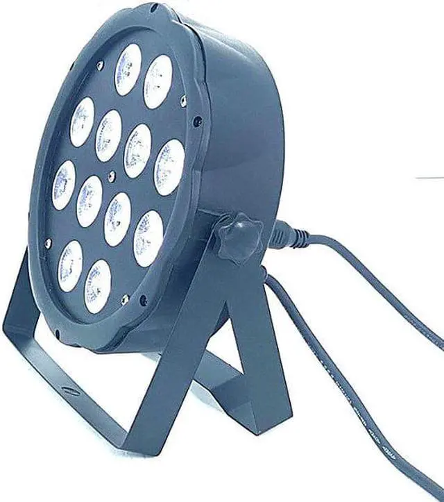 Alt view image 5 of 7 - offer 7x18W LED Par lights RGBWA UV 6in1 flat par led dmx512 disco lights professional stage dj equipment