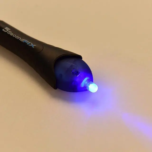 Alt view image 5 of 5 - 5 Second Quick Fix Liquid Glue Pen Uv Light Repair Tool With Glue Super Powered Liquid Plastic Welding Compound Office Supplies