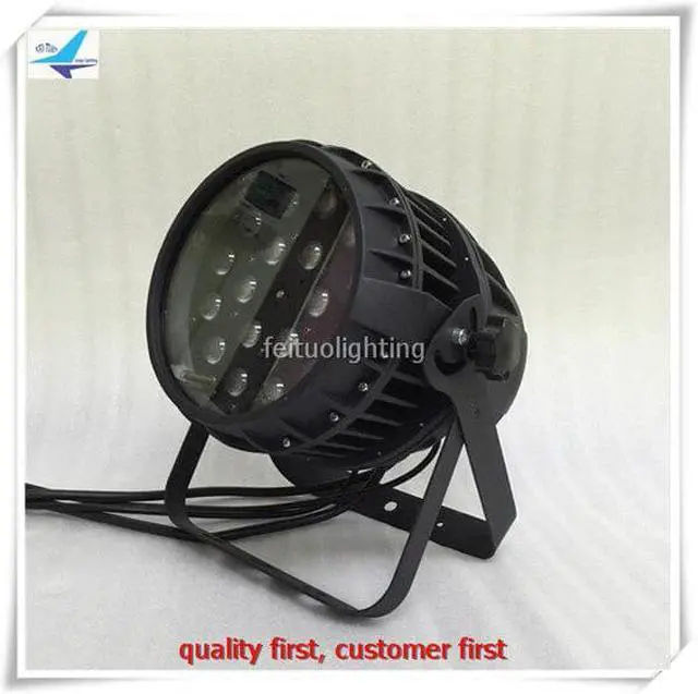 Alt view image 2 of 5 - waterproof Led Par 64 Light 18X18w rgbwa uv zoom beam 6 in 1 DMX 512 IP65 led par Can 10-60 degree 7/11CH (2pcs - 20pcs)