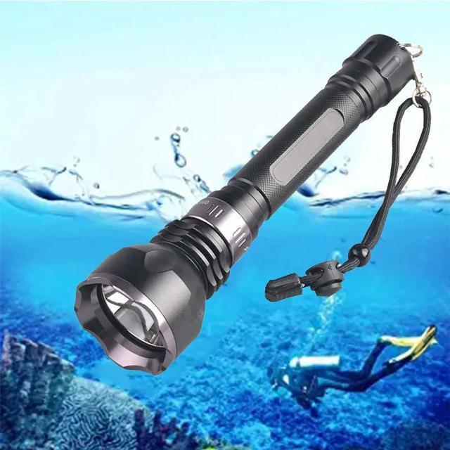 Main image of 3800Lm CREE XM-L2 Waterproof Diving Lights Torch Yellow UV Red Lamp Underwater 80 Meter LED Diving Flashlight
