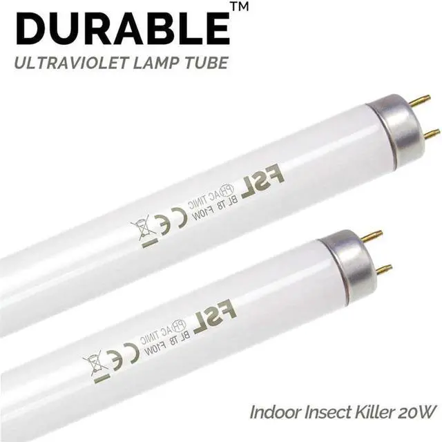 Alt view image 5 of 5 - 2pcs T8 fluorescent lamp mosquito repellent lamp Tube bulb For UV Electric Insect Fly Killer Bug Zapper Light Lamp 10W Available