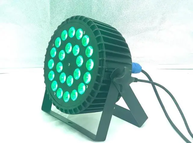 Alt view image 2 of 5 - 10X LED Par light with flightcase 24x18W RGBWA UV 6in1 disco light Stage lighting profession Stage lighting