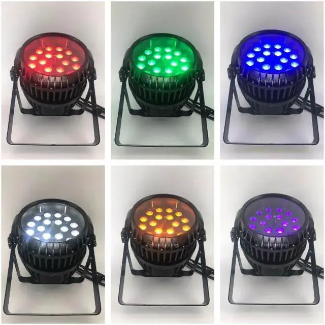 Alt view image 5 of 5 - Sale 2-20pcs Waterproof Zoom Led Par 18x18w 6in1 RGBWA UV Led Par IP65 Strobe Motorized Zooming Dmx Outdoor Led Par 64 Light